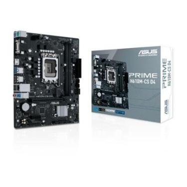 Imagem de Placa Mãe ASUS PRIME H610M-CS D4, LGA 1700, mATX, DDR4, Preto - 90MB1B60-C1BAY0-Unissex