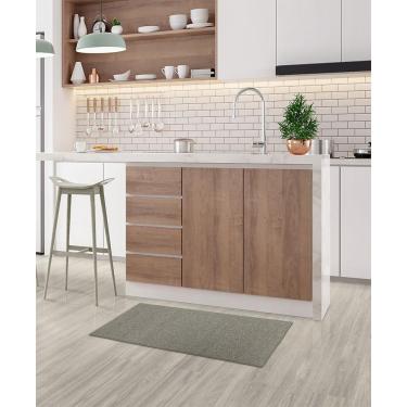 Imagem de Tapete P/ Quarto Rustik Junco Cinza Sc 0,50x1,00 São Carlos