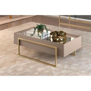 Imagem de Mesa Centro Sala Pilar Griz - Dj Móveis