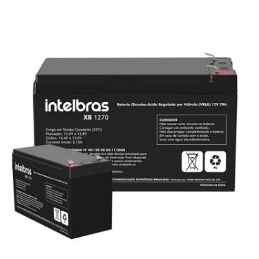 Imagem de Bateria Intelbras Selada Para Nobreak 12v X 7 Amp Xb1270