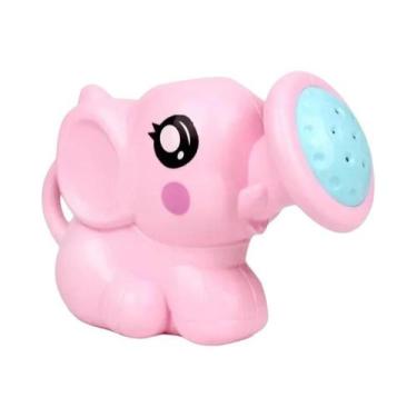 Imagem de Brinquedo De Banho Elefante: Chaleira Plástica, Ferramenta De Chuveiro
