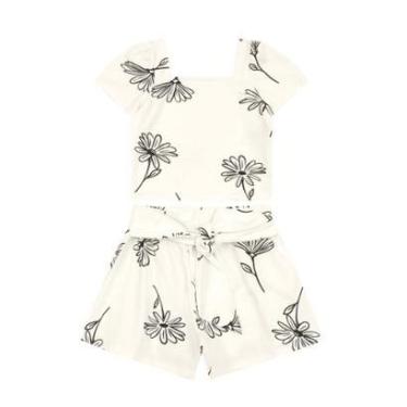 Imagem de Conjunto infantil menina florido Mundi-Feminino