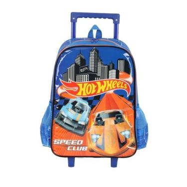 Imagem de Mochila De Rodinha ul Hot Wheels Infantil Luxcel