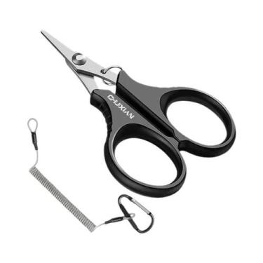 Imagem de Tesoura Alicate De Pesca Em Aço Inoxidável Revestido De Titânio Para C