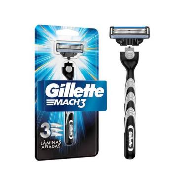 Imagem de Aparelho de Barbear - Gillette Mach3, 1