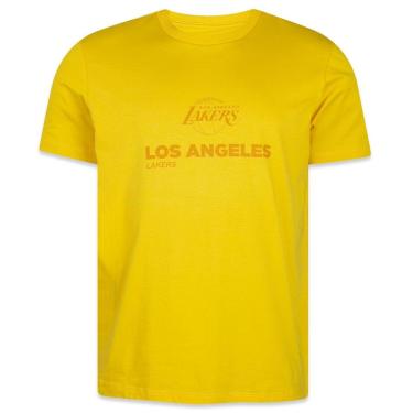 Imagem de Camiseta New Era Regular NBALos Angeles Lakers Core Essentials Style Masculino-Masculino