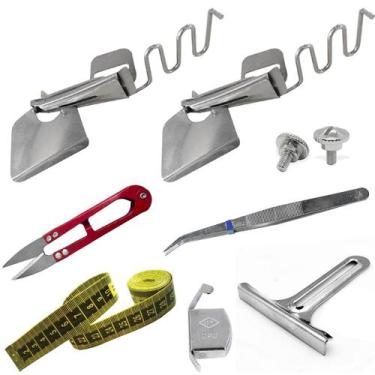Imagem de Aparelhos Vies Guia Fita Métrica Pinça Tesoura Maq. Costura - Evolvere