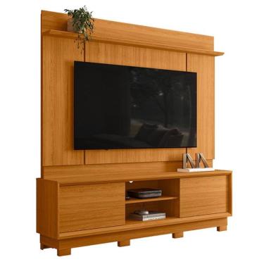 Imagem de Estante Home Theater Siena Com Pés Cinamomo - Madetec