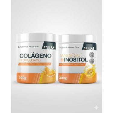 Imagem de Kit Colágeno Hidrolisado 300gr + Magnésio e Inositol 300gr Arium-Unissex