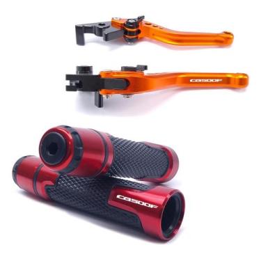 Imagem de Kit Esportivo Manete Manopla Cb 500f Cb500f Gravado A Laser - Special 