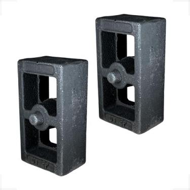 Imagem de Kit Calço para Molejo Elevar Picape 4cm Lift Universal - Borfix