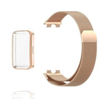 Imagem de Huawei Band 8 9 Pulseira De Metal Capa De TPU Protetor De Tela Filme P