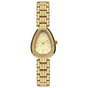 Imagem de Relógio Euro Feminino Serpentes Dourado Cobra Eu2035zcn/5d Dourado-Feminino