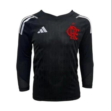 Imagem de Camisa Goleiro Infantil Flamengo Adidas IR1118-Masculino