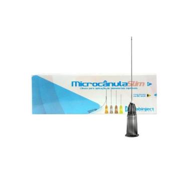 Imagem de Microcânula Flexível Slim 22g -50mm (0,70mm x 50mm) caixa c/ 10 unidad
