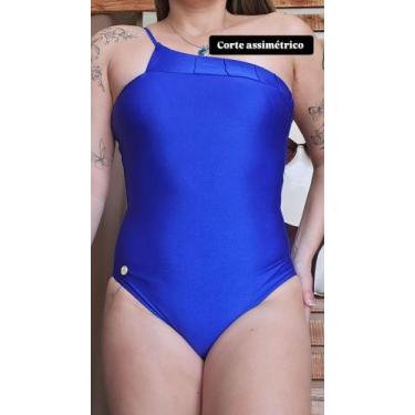 Imagem de Maio body um ombro azul sol e agua, G