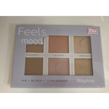 Imagem de Paleta de blush, pó e iluminador - Farma