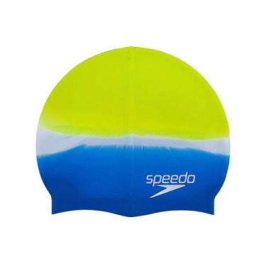 Imagem de Touca de Natação Tie Dye Cap Silicone Unissex - Speedo, Azul, Único