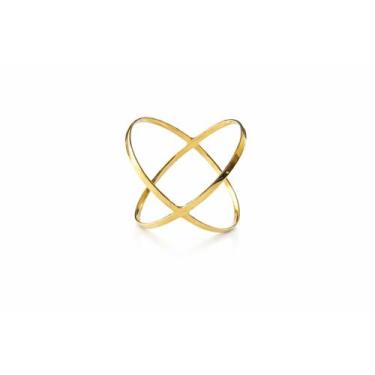 Imagem de Anel X Ouro 18K - 2.15 Cor:AmareloTamanho:30 - Roishi, Amarelo, 30