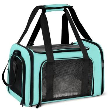 Imagem de Bolsa de Transporte Para Pet Cães e Gatos Luxo Carro e Avião - Genéric