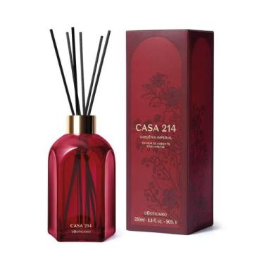 Imagem de Difusor de Ambiente com Varetas Casa 214 Gardênia Imperial 250ml