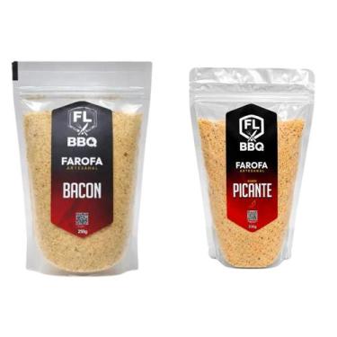 Imagem de Kit farofas flbbq - bacon e picante