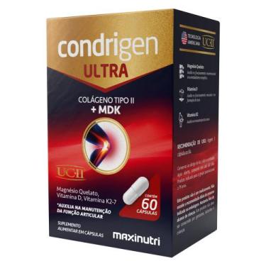 Imagem de Condrigen Ultra Colágeno não Hidrolisado Tipo 2 + MDK 60 Cáps Maxinutr