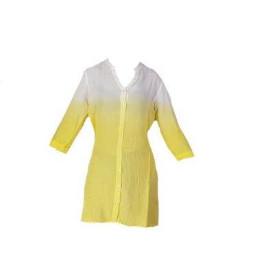Imagem de Saída de praia/Camisa em degradê aberta - Corpo Dourado Moda Praia, Am