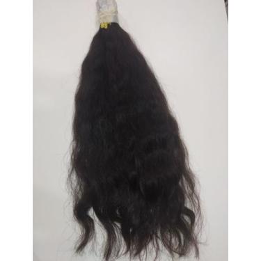 Imagem de Cabelo castanho medio 50cm - ARA
