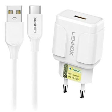 Imagem de Kit Carregado compatível com Motorola Edge 60 _Cabo USB Tipo C e Fonte