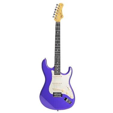 Imagem de Guitarra tagima strato 3s escala escura escudo awh tg-500 mpp