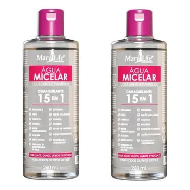Imagem de Kit 2 Un Água Micelar Demaquilante Facial Marylife 260ml - BIO INSTINT