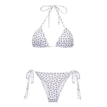 Imagem de Biquini Cortininha Skinbiquini Formiga, Branco, M