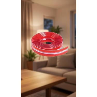 Imagem de Protetor De Quina Silicone Transparente Rolo 6 Metros - Congratulation