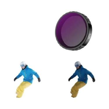 Imagem de Conjunto De Filtros ND CPL DJI OSMO Action4/5 pro Com Lentes ND8, ND16