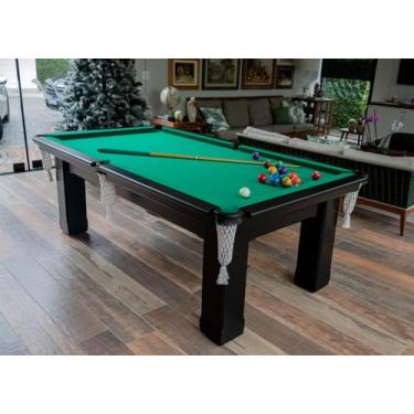 Imagem de Mesa de Sinuca - 2,34x1,34 - Nelson Bilhares, Verde