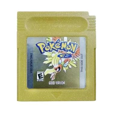 Imagem de Cartucho De Console De Videogame Pokemon 16 Bits GBC, Cartão De Jogo A