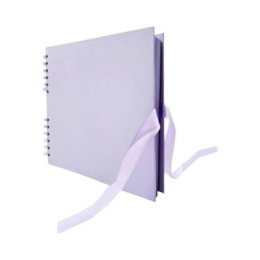 Imagem de Livro De Visitas Para Casamento, Álbum De Scrapbook De 11,5 X 8,5 Pole