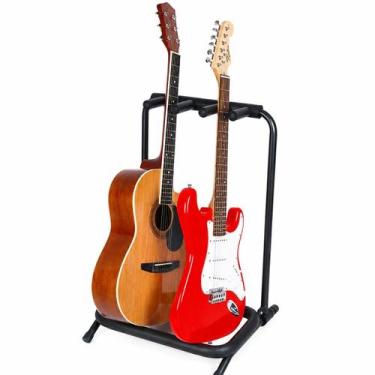 Imagem de Estante,Suporte,Rack dobrável P/3 Instrumentos De Cordas,guitarra,baix