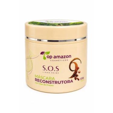 Imagem de Máscara Reconstrutora S.O.S Pracaxi - Top Amazon Cosméticos , 500 g