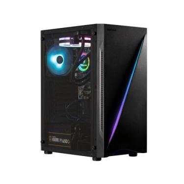 Imagem de Gabinete Gamer Gamdias Argus E5 RGB com Vidro Temperado Preto