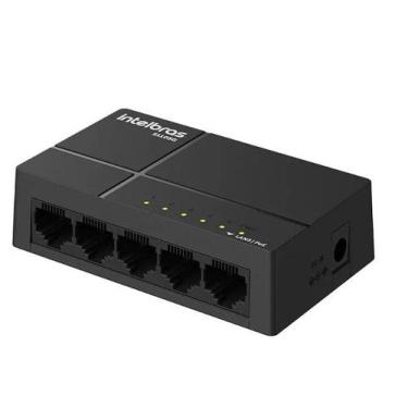 Imagem de Switch 5 Portas Gigabit Ethernet S1105G Intelbras