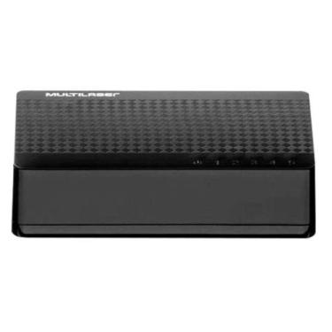 Imagem de Switch Mini Re305 5 Portas Ethernet 10-100 Mbps Compacto Multilaser