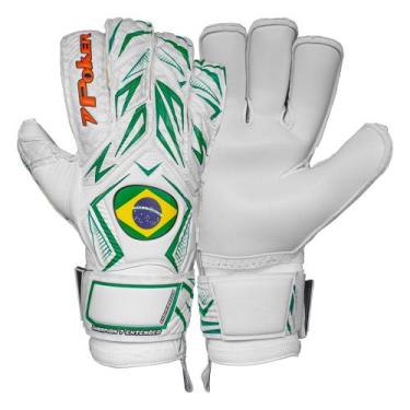 Imagem de Luva de Goleiro Profissional Poker Champion Extended Championship, Br,