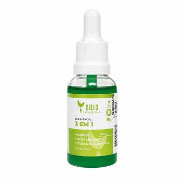 Imagem de Sérum Facial 3 em 1 30ML Hidrata Nutre e Revitaliza a Pele Textura Leve Vegano Bello Charme
