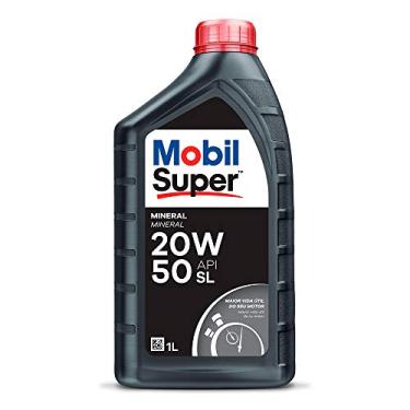 Imagem de Oleo Lubrificante Mineral Para Carros Mobil Super 20W-50