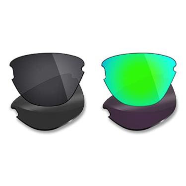 Imagem de 2 pares de lentes polarizadas de substituição da Mryok para óculos de sol Oakley Frogskins Lite – Opções