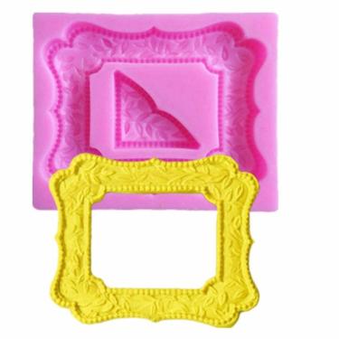 Imagem de Molde De Silicone Moldura