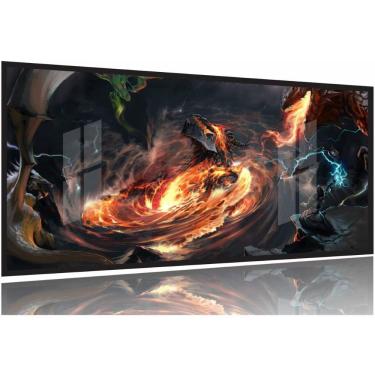 Imagem de Quadro Decorativos Jogos Star 130x60 Moldura Preta 2x2