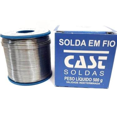 Imagem de Estanho Solda 500 Gramas Cast Metais 60X40 - 189Ms X 10Mm